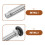 Silver Quick Release Axle Replacement for Everyday Wheelchair Use 4