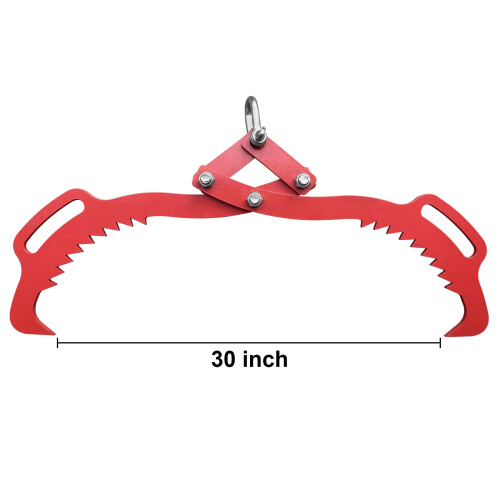 Acél rönkfogó 2 kampóval – 21", 25", 30" 1