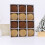 Velvet Flocked Christmas Tree Ornaments 12pcs 2