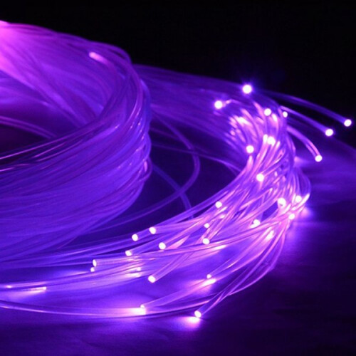 50m PMMA Fiber Optic Cable 0.75mm or 1mm 2