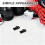 8Pcs Assorted Color Survival Whistle Compass Buckles for Outdoor Use 3