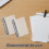 5Pièces Pièces Rechange Mécanisme Cahier Métallique Transparent 5