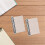 5Pièces Pièces Rechange Mécanisme Cahier Métallique Transparent 8