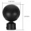 Capete negre pentru bare de perdea de 28 mm (2 buc.) 4