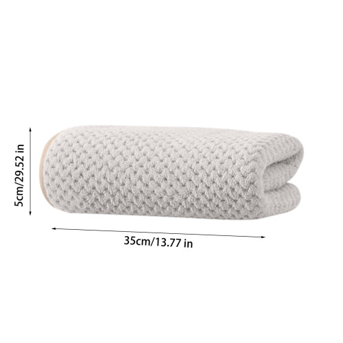Toalhas de banho de algodão superabsorventes, macias e de secagem rápida. 2