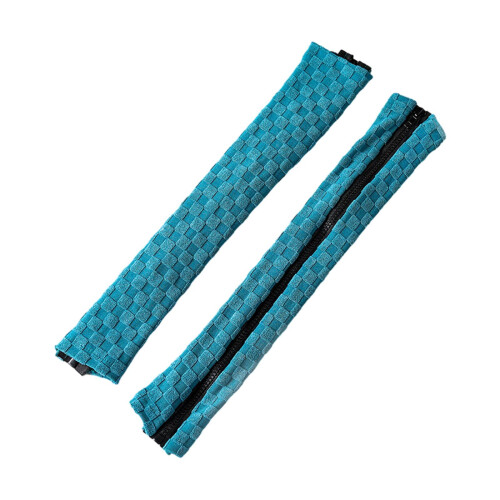 Huse elastice albastre pentru cotiere de scaun, lavabile 1