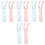 8Pièces Porte- Réutilisable PP Couleurs Assorties Pratique 2