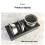 Coffee Handle Powder Ring Storage Base for  ES601 ES655 ES701 Coffee Machine Basket Storage Stand 6