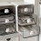 Polypropylene Drawer Box for Home and Office Elegant-Pink large 6