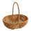 Cesta de picnic de mimbre con asa 2