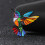 Versatile Hummingbird Shaped Brooch Design For Multiple Scene 7