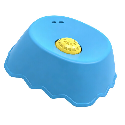 Interactive Licking Ball Slow Feeder Dog Lick Bowl for-Blue