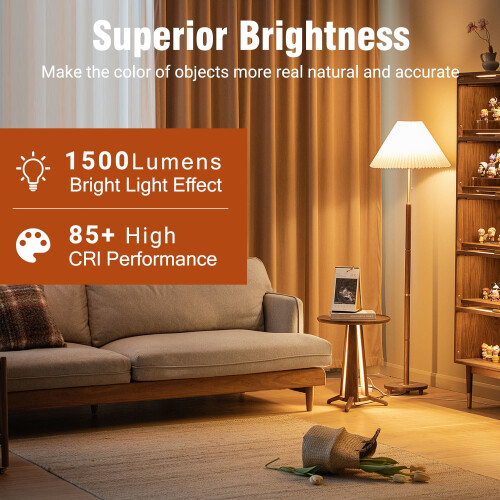 Bec A19LED 15W 2700K Echivalent 100W 2