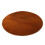 Round Polyester Plush Rug 80 cm 1