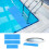 Pool Ladder Mat Non-Slip Protective Pad Blue 90x40cm 1
