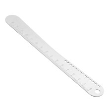 Edelstahl-Lineal 18 cm Küche & Büro