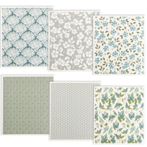 Zweedse Vaatdoeken17x19,5cm6Pack 1