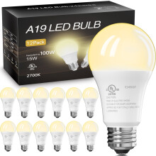 Bec A19LED 15W 2700K Echivalent 100W