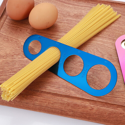 Måleverktøy for spaghetti i rustfritt stål, 4 hull 2