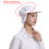 Chefs Hat Flat Top Cotton Oil Proof Various-White Mesh top hat 4