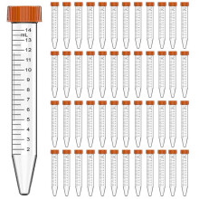 Conical Centrifuge Tube - 15ML Centrifuge Tubes, 50 Pcs Sterile Tubes with Leak-Proof Screw Caps, Conical Tubes