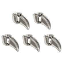 5X Semi-Automatic Coffee Machine Handle Diverter Nozzle Stainless Steel Drain Nozzle Diversion Nozzle 58mm, Single