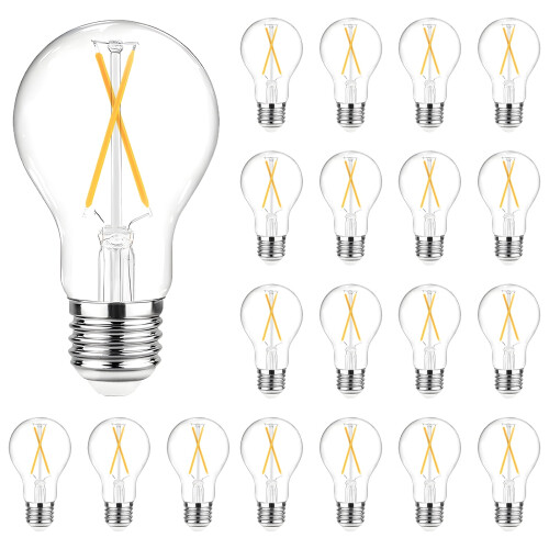 A19 Vintage LED Edison-lampa 2700K8W E26