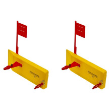 2X Boat Fishing Side Planer Board Inset Planer Board Trolling Board Planer Fishing Trolling Diving Board Right