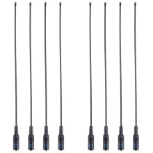 8X RH-771 NA-771 Paire Bande VHF / UHF BNC Talkie Walkie Tenu dans la Main Antenne Radio pour UV-5R