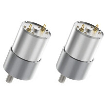 2X JGB37-3530 Gleichstrommotor, 12 V, -Gleichstrom-Untersetzungsmotor, Getriebemotor mit Hohem Drehmoment, Metallmotor für  Home, 320 U/Min