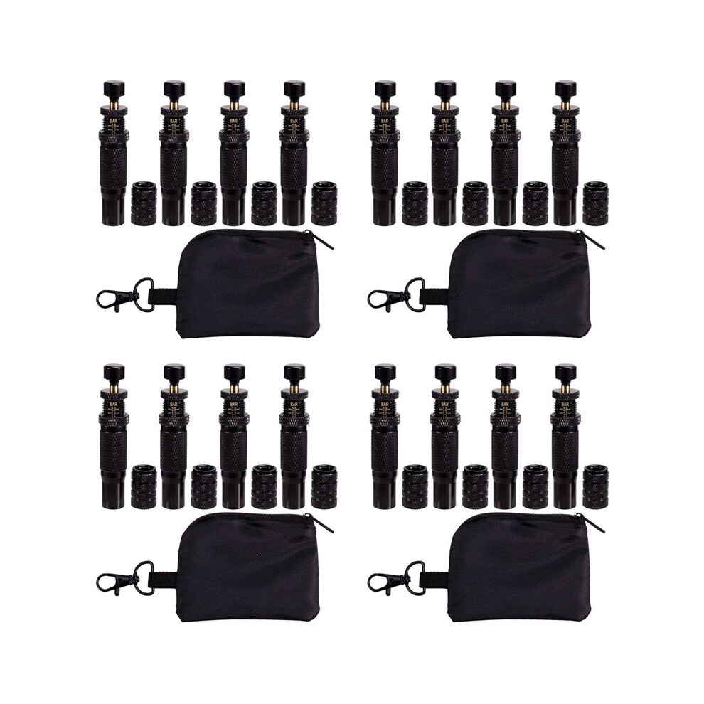 16X Automatic Tire Deflator,10-30 Psi/0.7-2 Bar Adjustable Tire Deflator Kit,Air Down Tire Deflators Offroad Accessories 6031015882439
