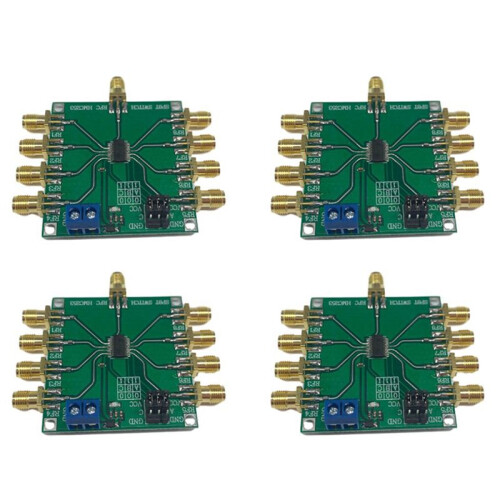 4X HMC253 -2.5 GHz Multifunction RF Single Pole Eight Throw  Rf  Channel Select Antenna Module
