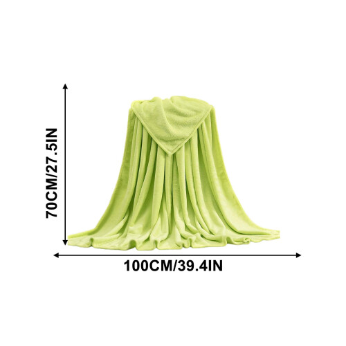 Couverture polaire douce et moelleuse en microfibre, 127 x 152 cm 2