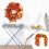 Maple Leaf Garland Artificial Vine 5.74 Ft Orange 2
