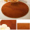 Round Polyester Plush Rug 80 cm 5