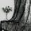 Black lace curtains tulle 39.4 inch 2-piece set 5