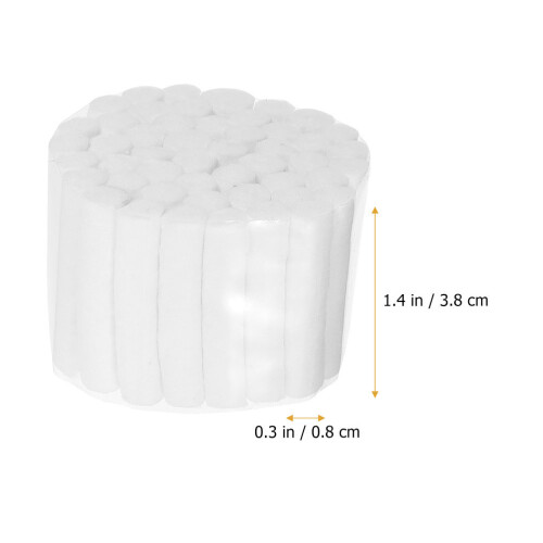 300St Wegwerp Katoenen , Absorberend, Medium Formaat, Wit 1