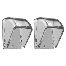 Drahtlose Ringe Türklingel Regenschutz Outdoor Tastatur-2Stk