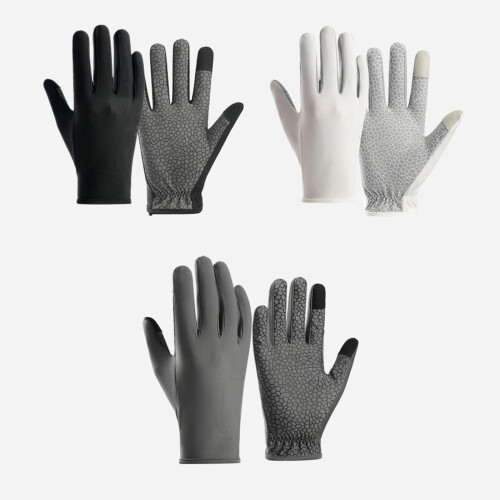 Nylon Work Gloves Design For Heat Relief And Secure-Gray M 1