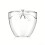 Bequemer Gesichtsschutz, transparentes Design, 1
