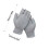 Protective Fingerless Cotton Gloves Comfortable-Gray 10 pairs 6
