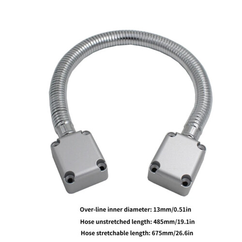 Stainless Flexible Exposed Mounting Sleeve Door Cord Access 2