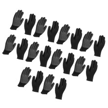 Atmungsaktive Schutzhandschuhe sorgen für kühle,-10 Paar schwarz