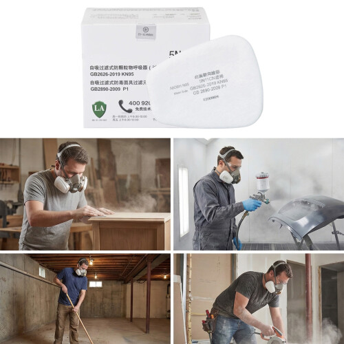 10 atmungsaktive 5N11CN-Filterblätter, Sicherheitsmaskenfilter, 1