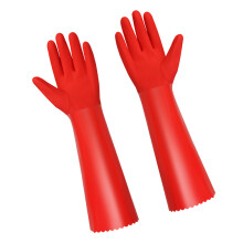 Paar strapazierfähige, wasserdichte Handschuhe, isoliertes-45cm