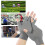 10 Stück flexible, fingerlose Arbeitshandschuhe,-Grau 3