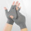 10 Stück flexible, fingerlose Arbeitshandschuhe,-Grau 5