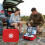 Multifunctionele opbergoplossing met ritssluitingen en-S Blauw 5