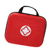 Wasserdichte Anti-Fall-Erste-Hilfe-Tasche für Reisen,-L Rot