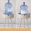 Round Bedside Table 40 x 55 cm – Modern Nightstand 4